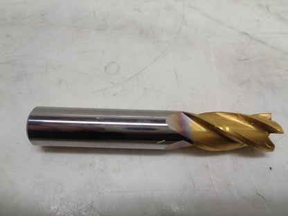 NEW KENNAMETAL HEC500S4 CARBIDE END MILL MICROSHIELD COAT 1/2"x1" 4FL R22T6BD