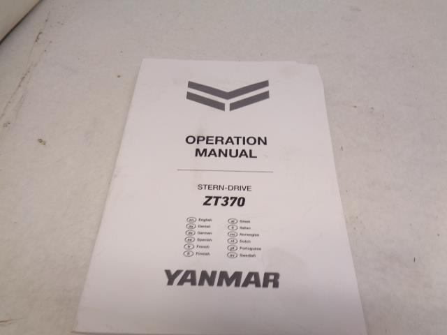 YANMAR ONE-DRIVE STERNDRIVE ZT370 NEW GREEN 1