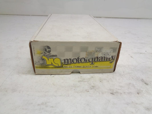 PAIR NEW MOTOR QUALITY RACING SHOES BLACK SIZE 10-10.5(44) SR