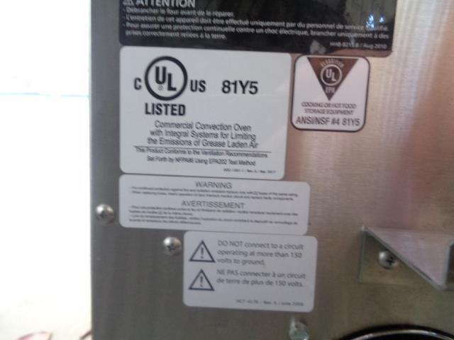 TURBOCHEF FIRE COUNTERTOP PIZZA OVEN USED N.7 BSFLOOR