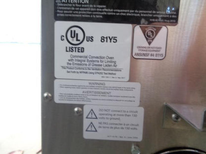 TURBOCHEF FIRE COUNTERTOP PIZZA OVEN USED N.7 BSFLOOR