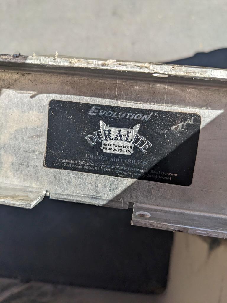 DURALITE EVOLUTION AIR COOLER 38.5"X35" CORE 3.5" IN/OUT FOR PETERBILT NEW B2