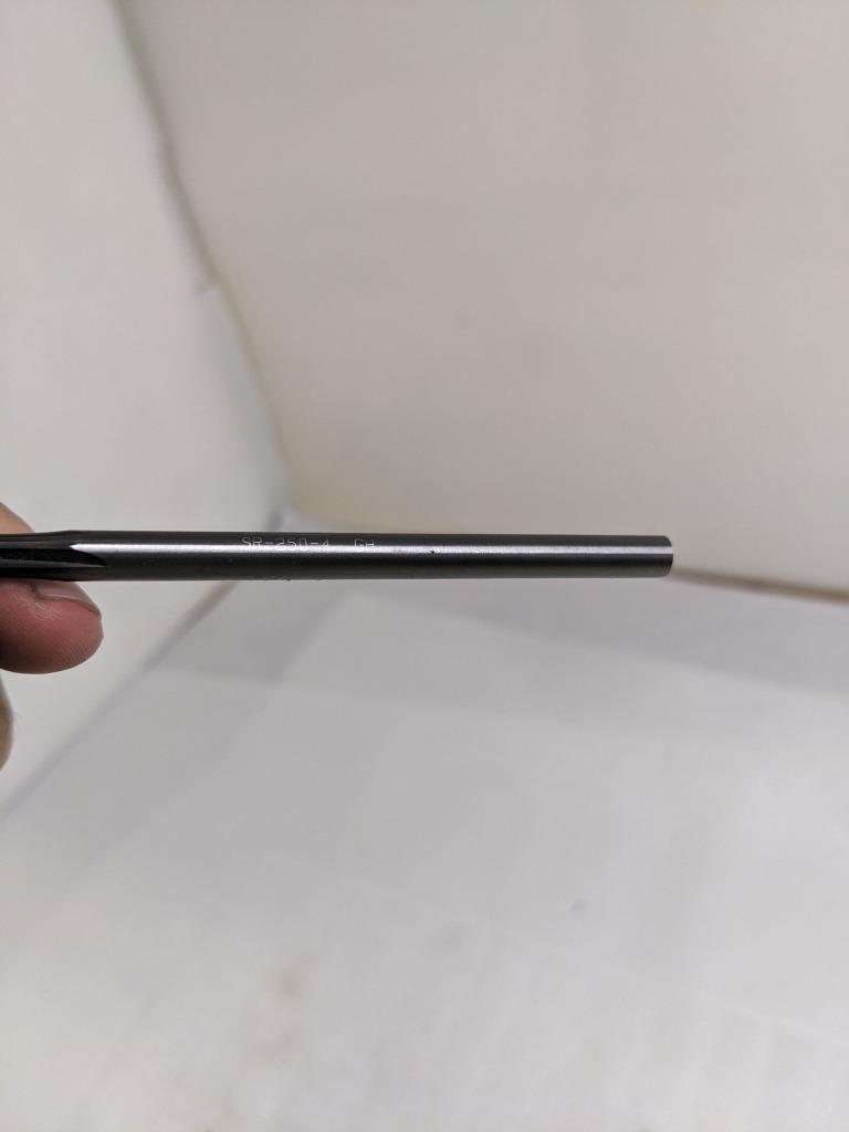 MICRO 100 SR-250-4 1/4" CARBIDE ROUND SOLID DRILL/REAMER BLANK 4" OAL NEW R22T5