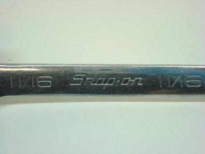 SNAP ON OEX220B 11/16" 12-POINT SHORT COMBINATION WRENCH R22T4