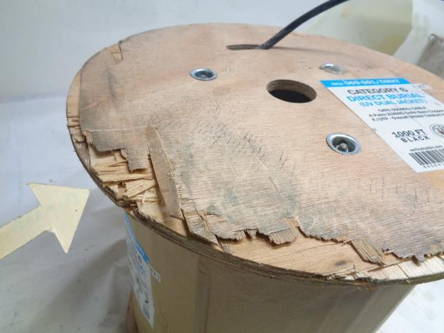 VC VERTICAL CABLE 069 561/CMXT CAT6 F/UTP 1000FT SHIELDED DIRECT BURIAL NEW H2
