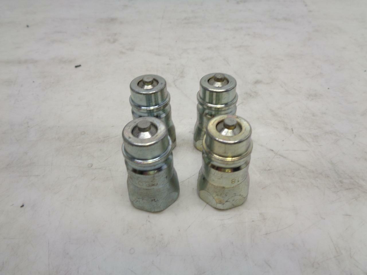 4 PACK NEW AEROQUIP 9801618 HOSE COUPLING NOZZLE FITTINGS R10TD