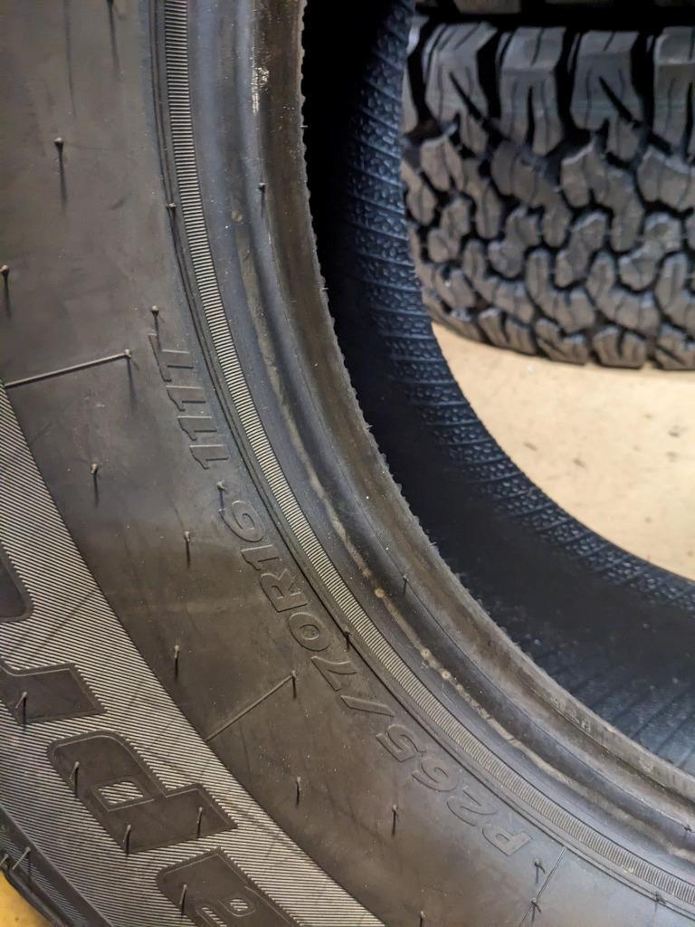 HANKOOK DYNAPRO HT RH12 P 265 70 16 111T SL TIRE 1017446 CQ1