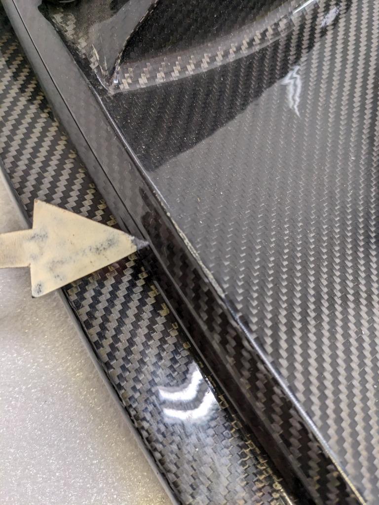 UNBRANDED 60X11X11 CARBON FIBER REAR DIFFUSER NEW SR