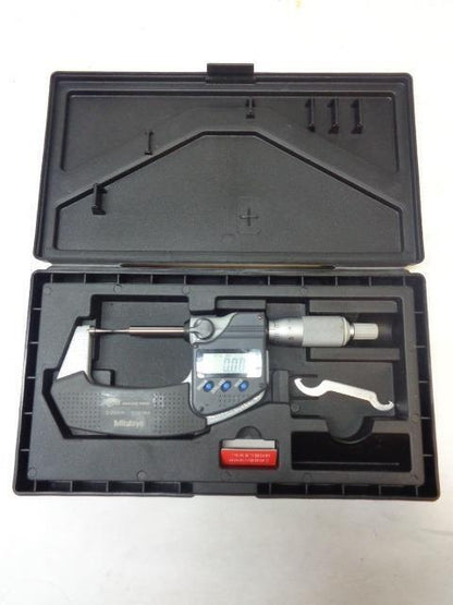 NEW MITUTOYO DIGIMATIC POINT MICROMETER 0-25mm 342-251-30 R17T1