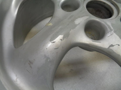 USED DENTED GENUINE CARRERA TURBO TWIST 996 WHEEL 17X7 ET55 996 362 124 00  WR