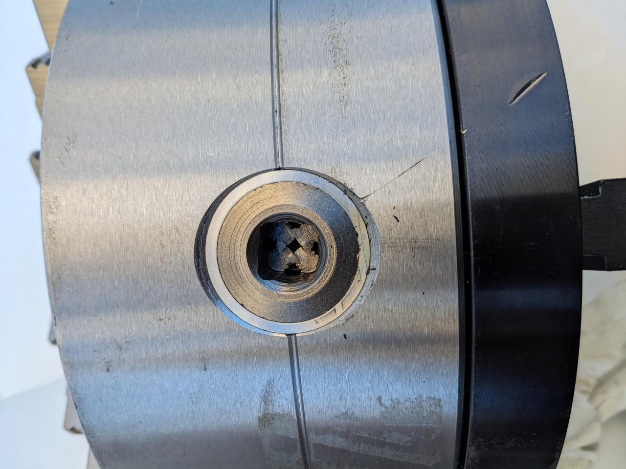 BISON 10" SELF CENTERING CHUCK WITH FINE ADJUSTMENT FRONT MOUNTING 3565-10 R34