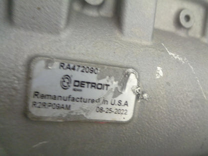 DETROIT DIESEL HIGH PRESSURE FUEL PUMP RA4720901550 REMANUFACTURED R13