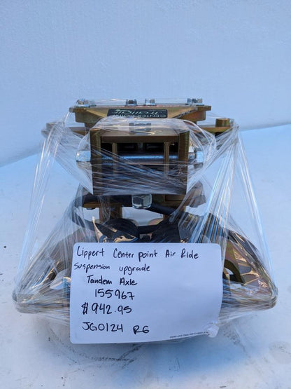 LIPPERT CENERPOINT AIR RIDE SUSPENSION UPGRADE TANDEM AXLE 155967 R6