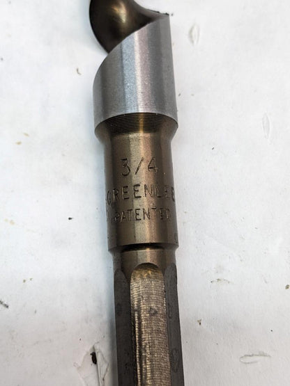 2 GREENLEE NAIL EATER DRILL BITS 66PT-3/4 18 INCHES 457MM 3/4 19MM NEW D0