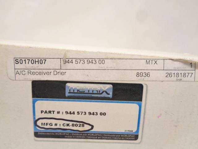BRAND NEW PORSCHE 924|928|944|968 RECEIVER DRIER 944 573 943 00 R24T1