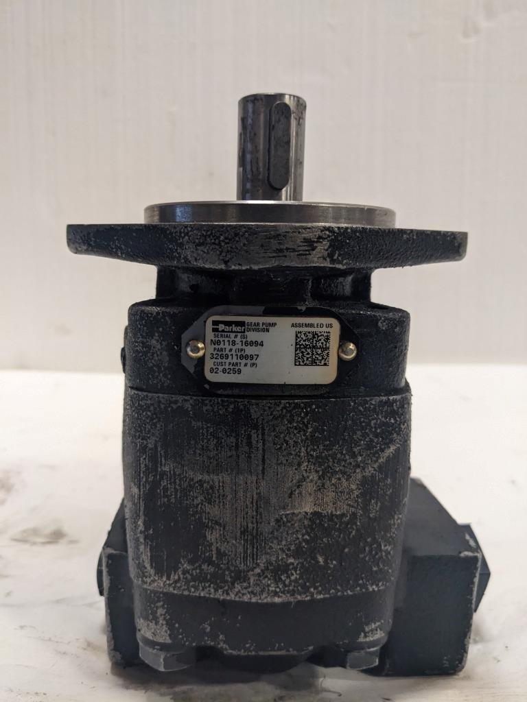 NEW PARKER 3269110097 LIGHT DUTY HYDRAULIC GEAR PUMP BSRG5