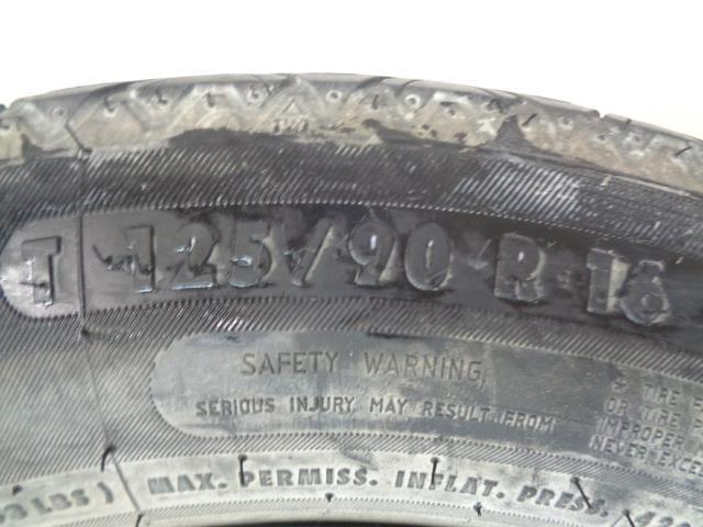 2008-15 MERCEDES BENZ C CLASS SPARE 16X3.5 & CONTINENTAL T125/90R16 USED KSLR