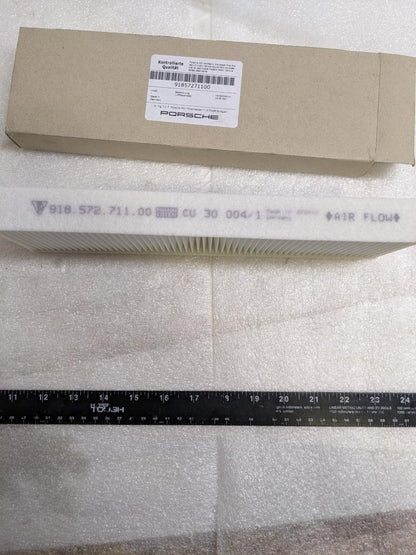 PORSCHE 91857271100 CABIN AIR FILTER FOR SPYDER NEW PGB2TA