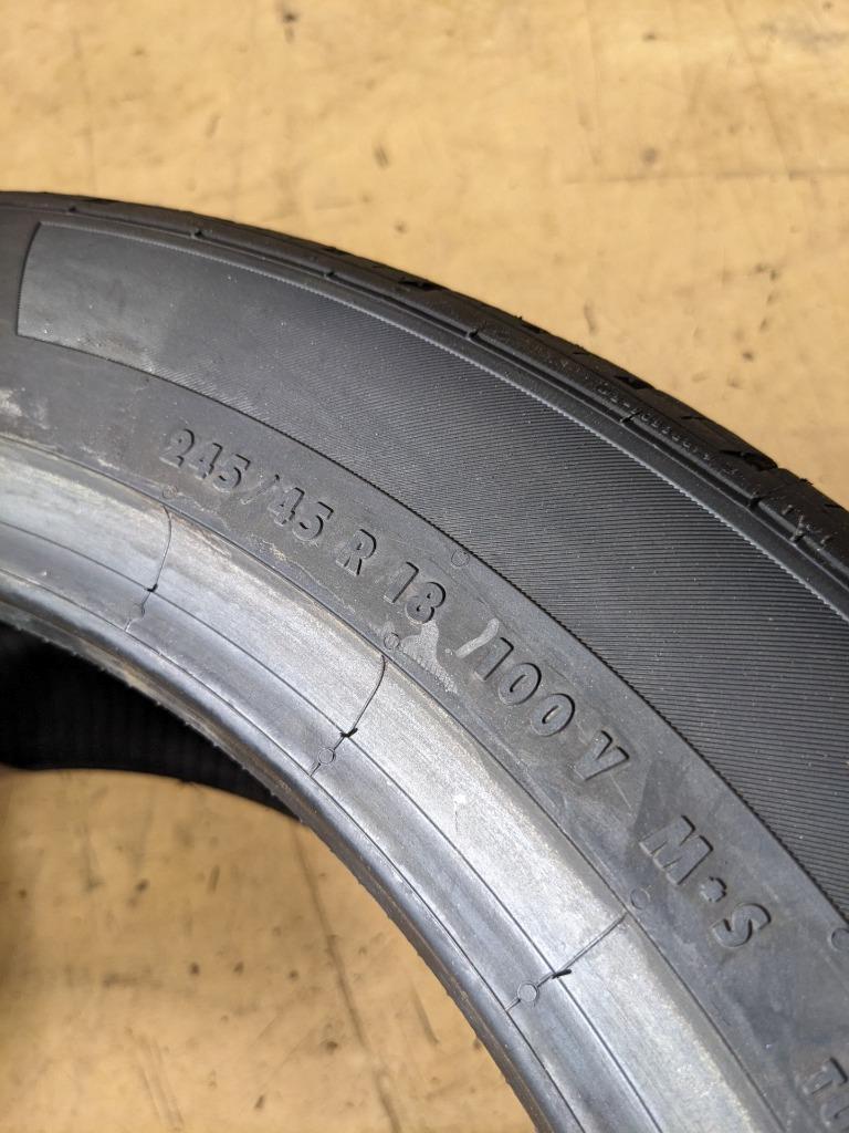 CONTINENTAL PROCONTACT TX VOLVO P 245 45 18 100V XL TIRE 03544530000 CQ2