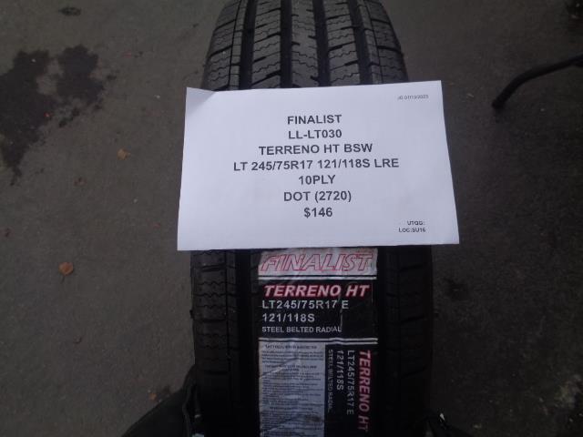 2 FINALIST TERRENO HT LT 245 75 17 121/118S LRE 10PLY TIRES LL-LT030 BQ4