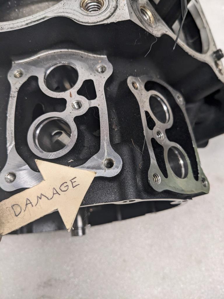 HARLEY DAVIDSON MILWAUKEE 8 TOURING CRANKCASE FOR 17-23 ELECTRA GLIDE USED I2