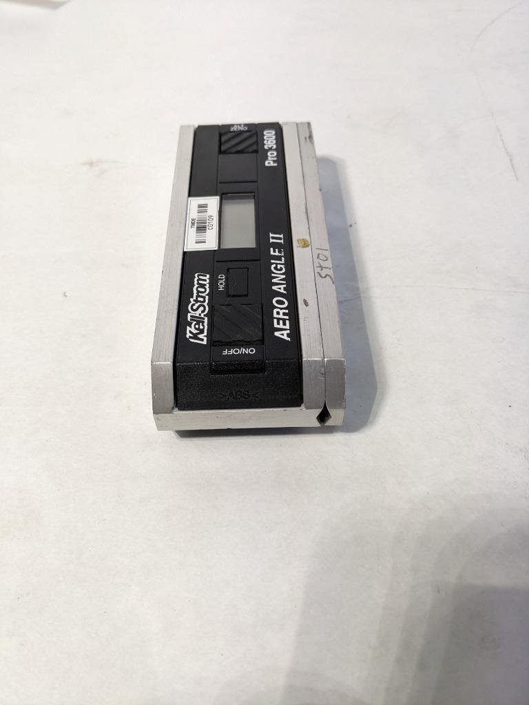KELL-STROM AERO ANGLE II PRO 3600 DIGITAL PROTRACTOR CALIBRATED AUG 23 R17