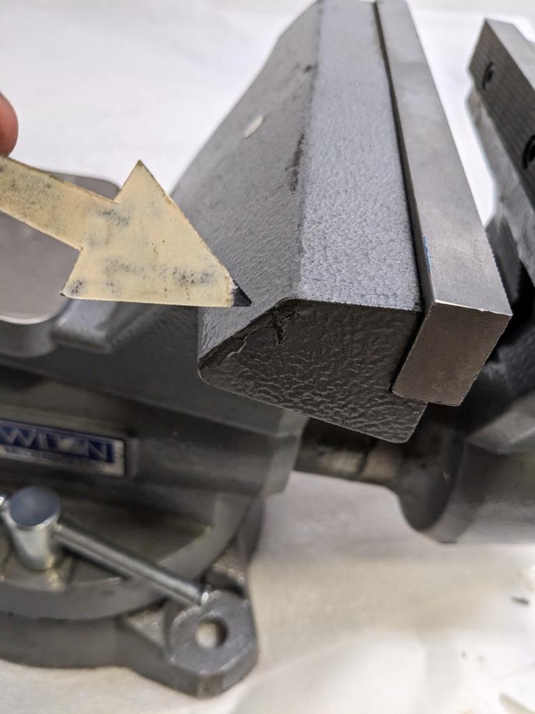 WILTON MP 28814 BENCH VISE 10" JAW WIDTH 12" JAW OPENING 360DEG SWIVEL NEW H1