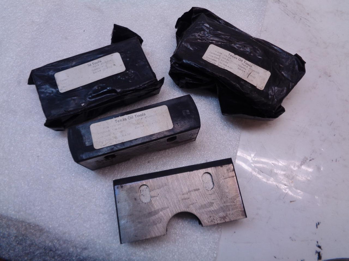 NEW 4 TEXAS OIL TOOLS CRIMPING DIES 47075/005 R22T5
