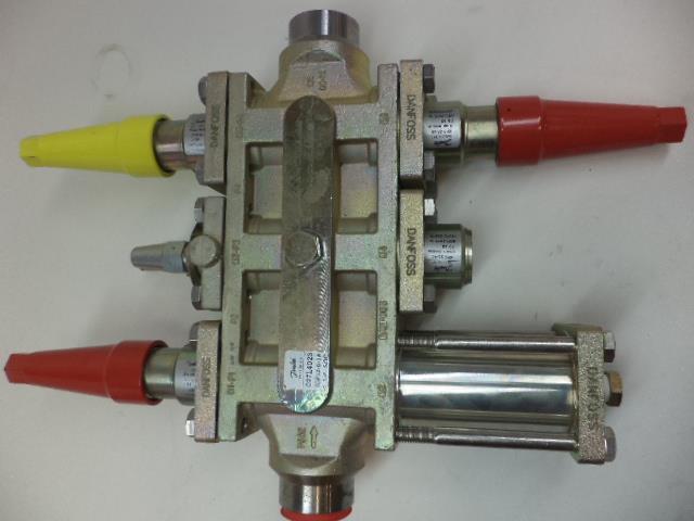 DANFOSS INDUSTRIAL REFRIGERATION ICF 6-PORT 1 1/4" CONN ICF-32-6-3A 027L4023 R34