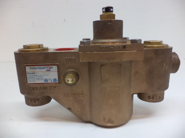 NEW NAVIGATOR BRADLEY S59-2130 THERMOSTATIC MIXING VALVE 130GPM 125PSI R34