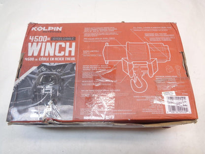 KOLPIN 4500LB STEEL CABLE WINCH 25-9450 R16