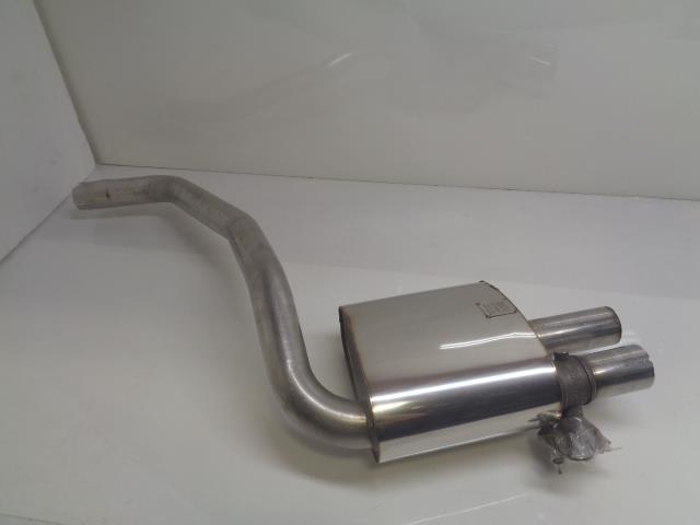 NEW MILLTEK RH REAR SILENCER WITH VALVE (MSAU713) FOR AUDI CAT-BACK SYSTEM R19