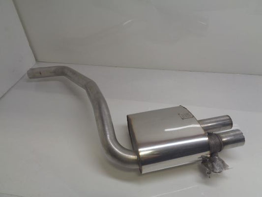 NEW MILLTEK RH REAR SILENCER WITH VALVE (MSAU713) FOR AUDI CAT-BACK SYSTEM R19