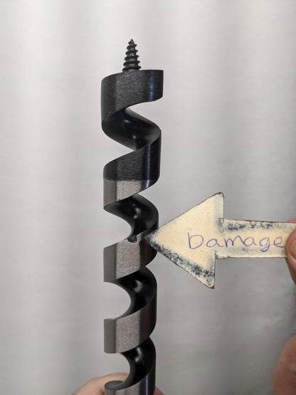 LENOX 31016 1" X 18" SHIP AUGER BIT CHIPPED DRILL BIT NEW D0