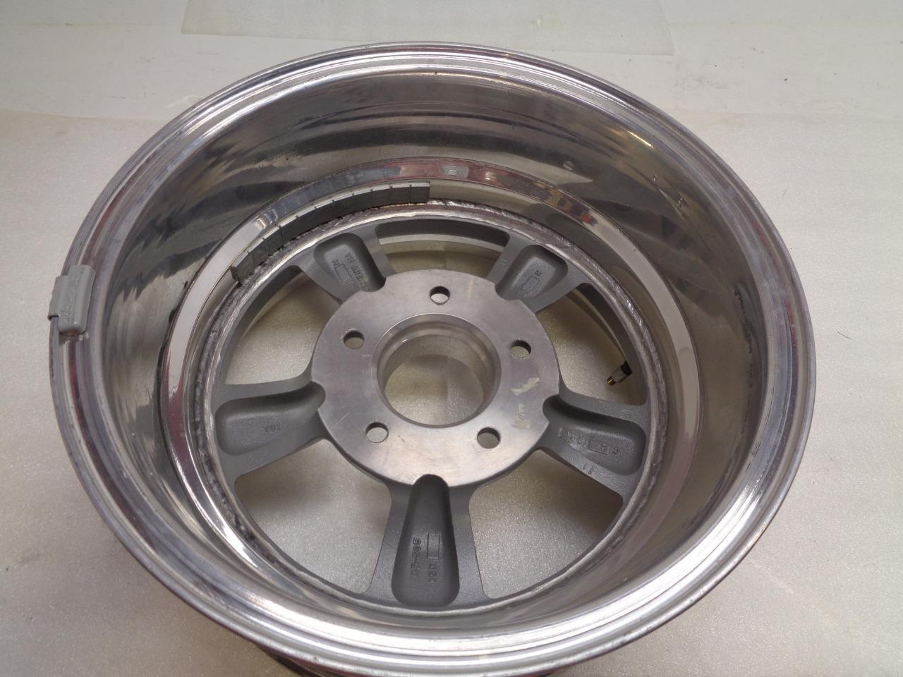 NEW AMERICAN RACING AR505 CLASSIC TORQ THRUST II GRAY PAINTED 5x5 15x8 ET+1 WR