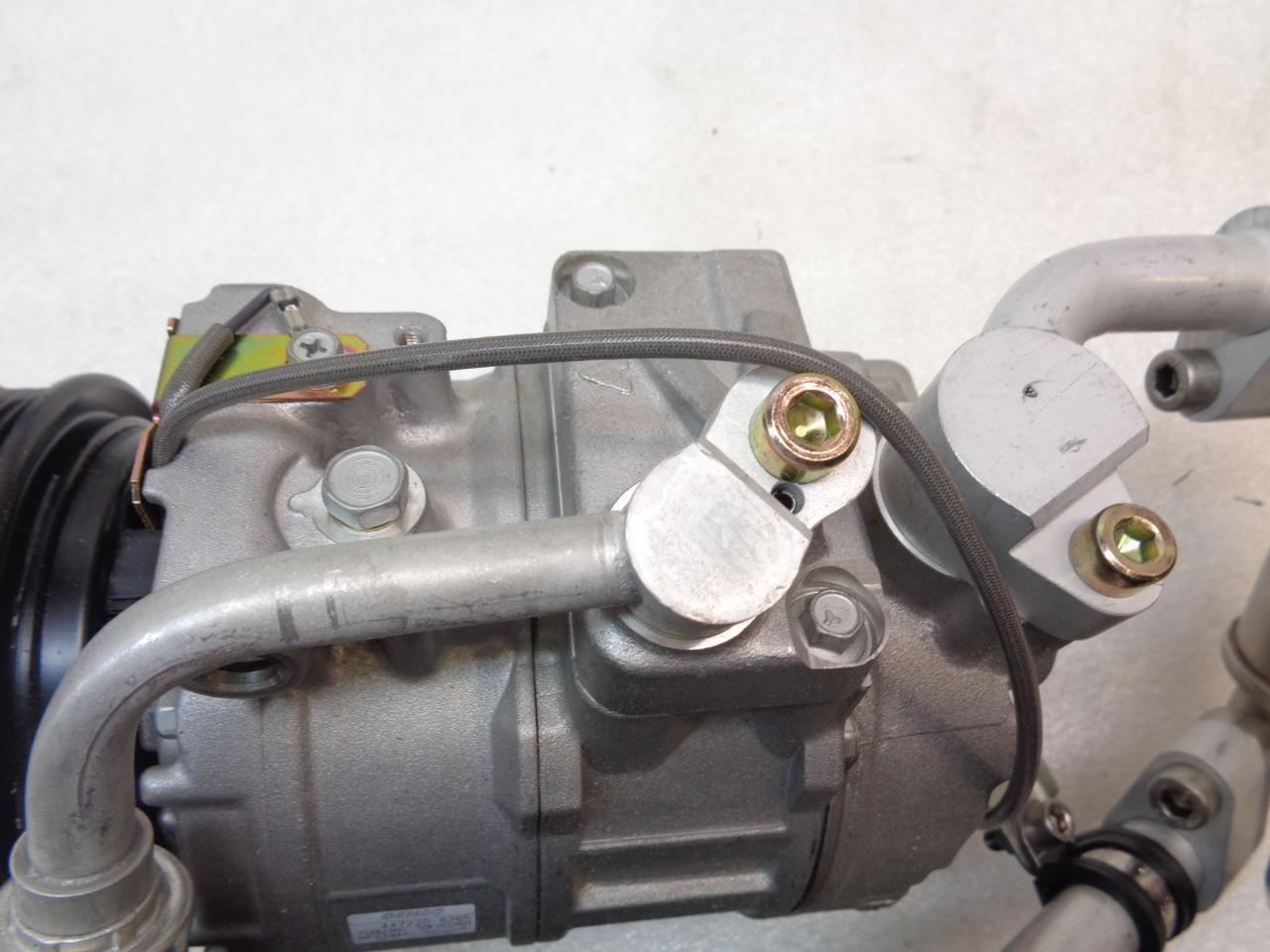 NEW DENSO AC COMPRESSOR W/ FUEL COOLER FOR PORSCHE BOXSTER 05-06 447220-8265 R3