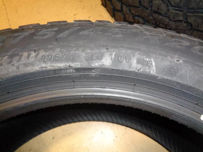 1 PIRELLI SCORPION WINTER *BMW RUNFLAT P 275 45 20 110V XL 2751700 TIRE CQ2
