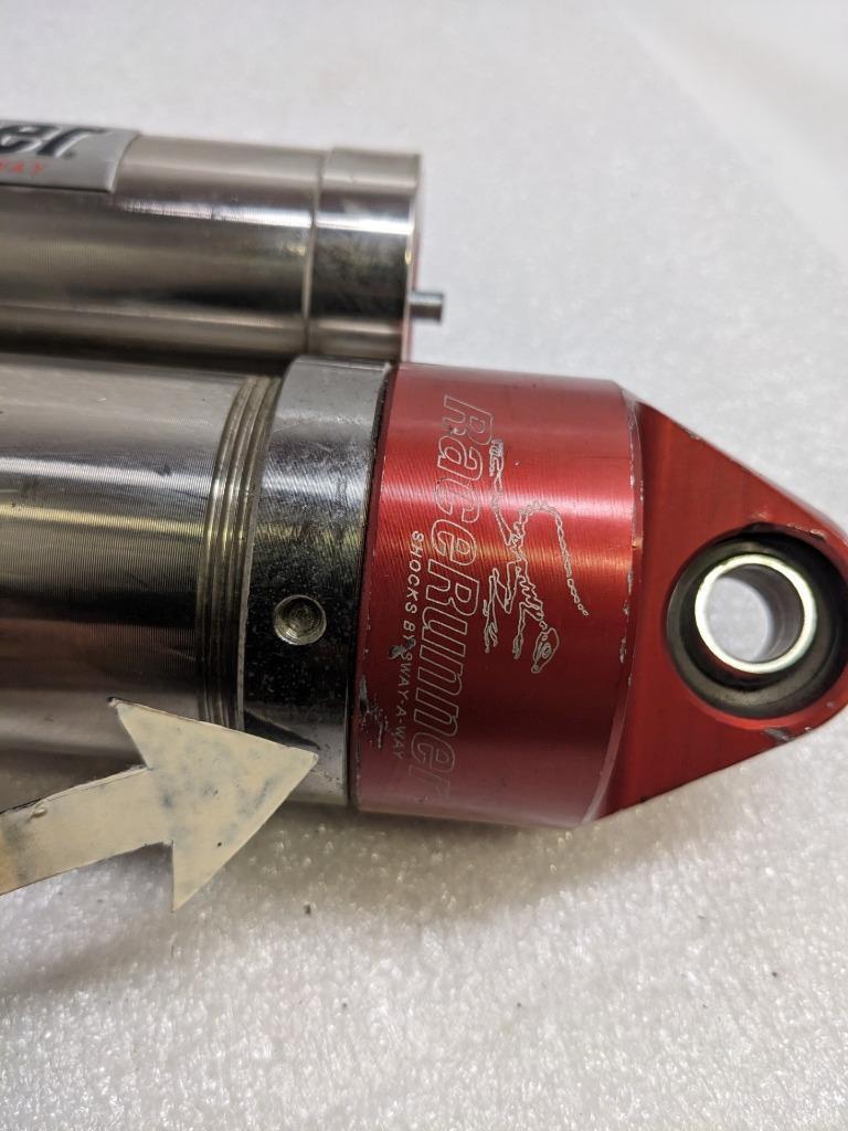 SWAY-A-WAY 302-0056-05 RACE RUNNER REAR SHOCK FOR 10-14 F-150 SVT RAPTOR USED R2