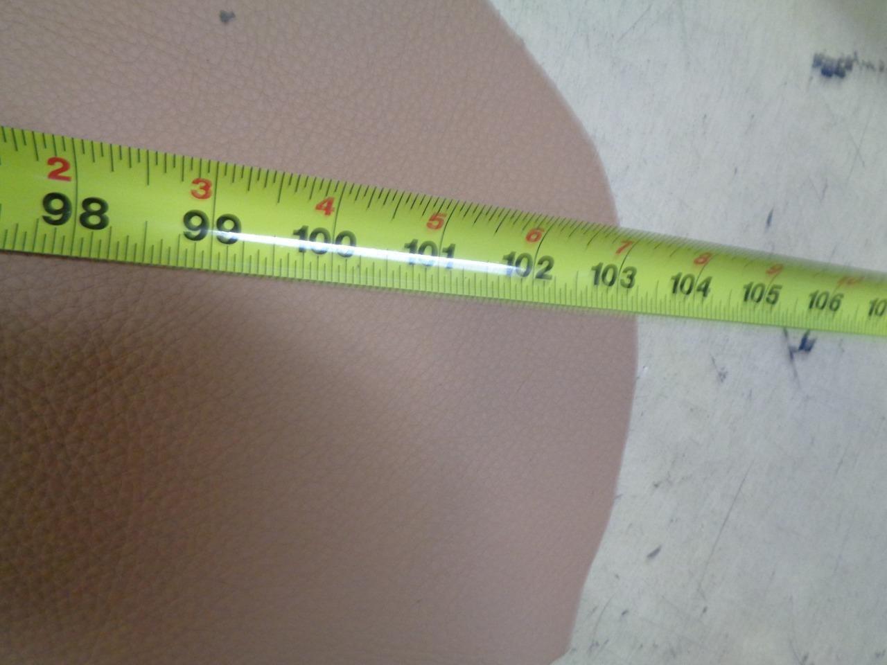 LEATHER HIDE 39.28 SQUARE FEET/3.65 SQUARE METERS TAN NEW N.3 SR