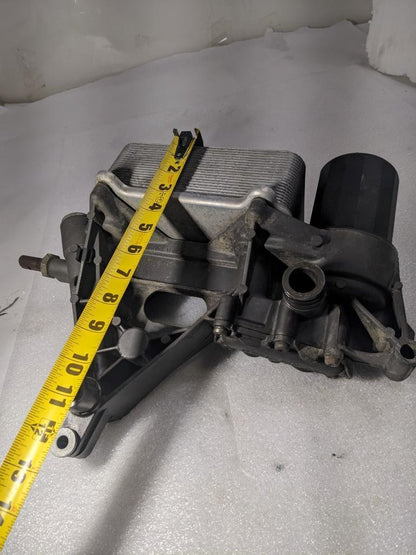 PORSCHE CAYENNE 4.5L V8 ENGINE OIL FILTER HOUSING BRACKET 94810720203 USED R20