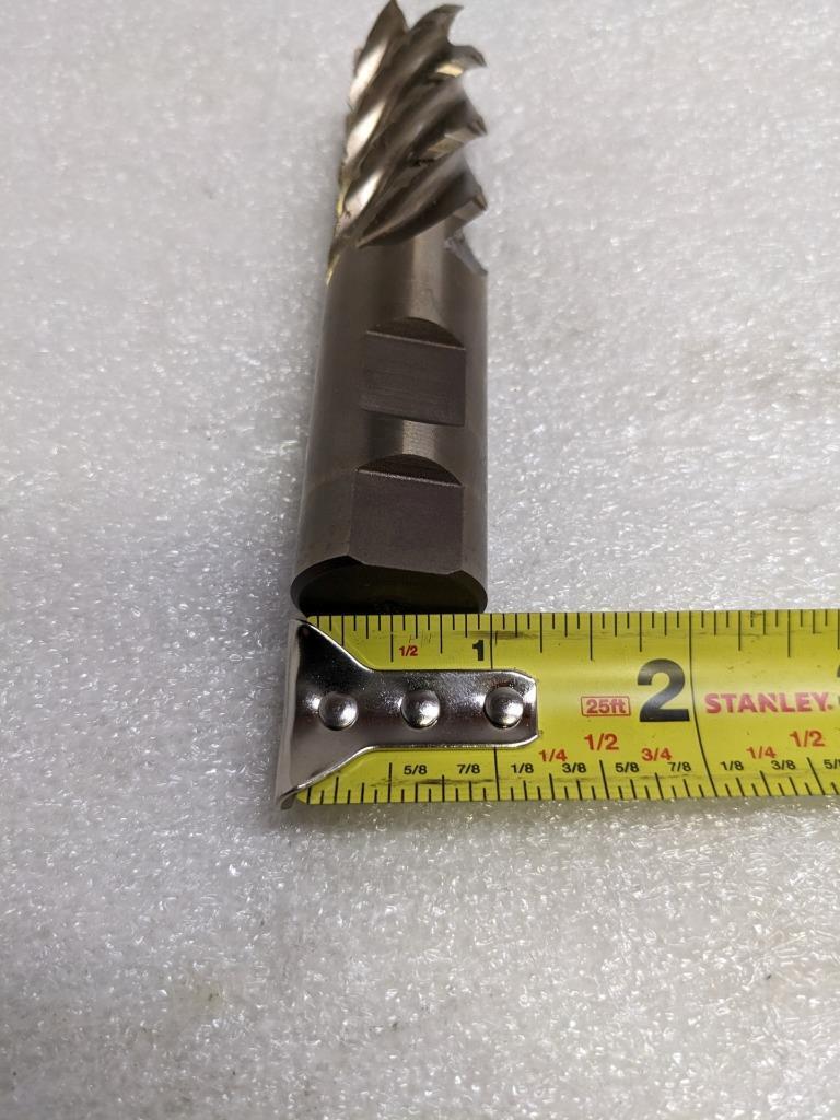 MELIN CC-3232-A-TIN COBALT END MILL 1X1 6F SE CC NEW R22T5