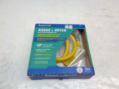 BRASSCRAFT PSC1081 48" RANGE AND DRYER INSTALLITION KIT R10TB