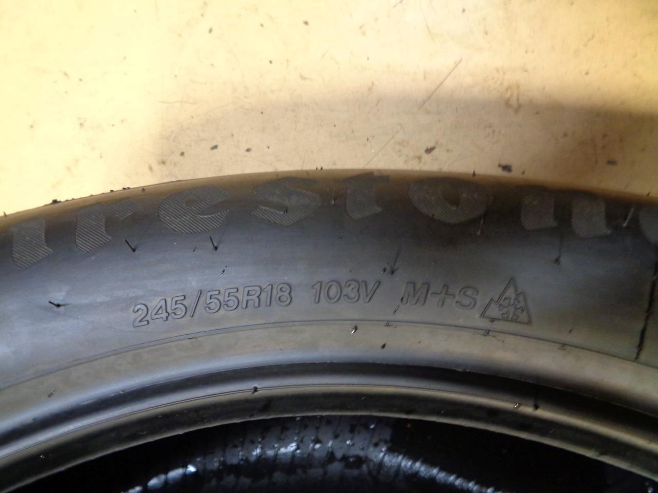 FIRESTONE FIREHAWK PURSUIT AWT P 245 55 18 103V SL ALL SEASON TIRE 000694 AQ4