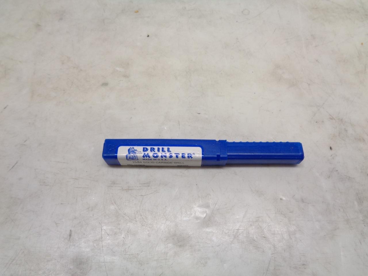 2 PACK DRILL MONSTER 450-103906 CARBIDE END MILL 25/64"x2-1/2" 2 FLUTE R22T6BM