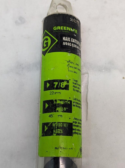 GREENLEE 30927 66PT-7/8 22MM NAIL EATER 18"  457MM NEW D0