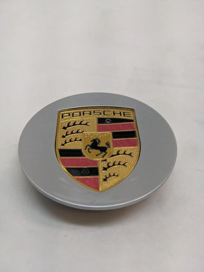 PORSCHE GRAY COLORED CENTER CAP (3) 7L5601149 NEW R21T2