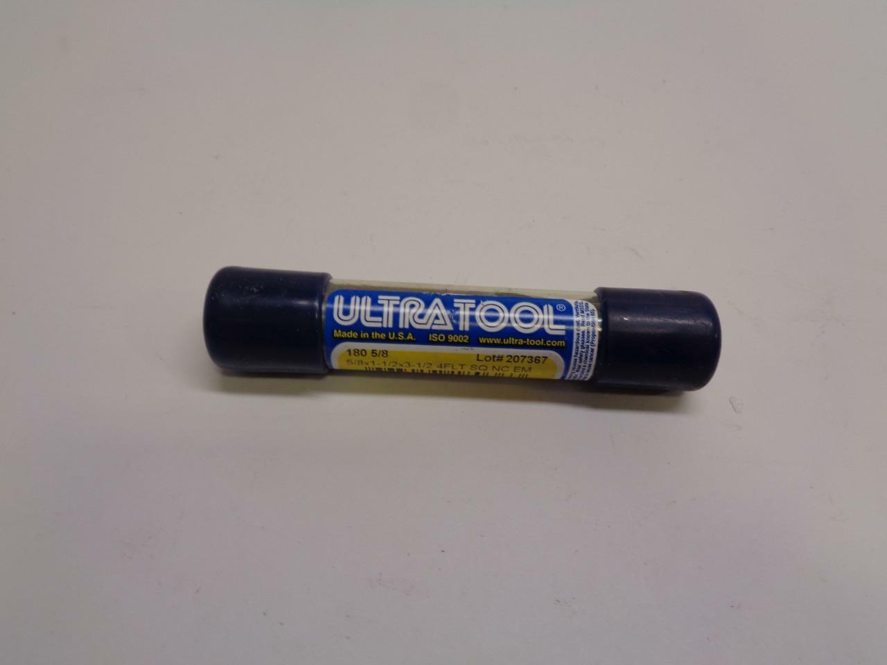 NEW ULTRA TOOL END MILL 5/8 X 1-1/2 X 3-1/2 X 4 FLT SQ NC EM 207367