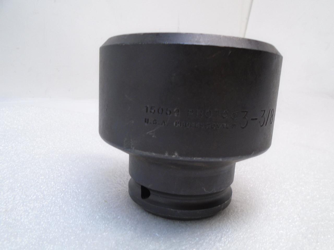 NEW STANLEY PROTO 15054 1-1/2 IN. DR. IMPACT SOCKET 3-3/8. 6 PT. R22