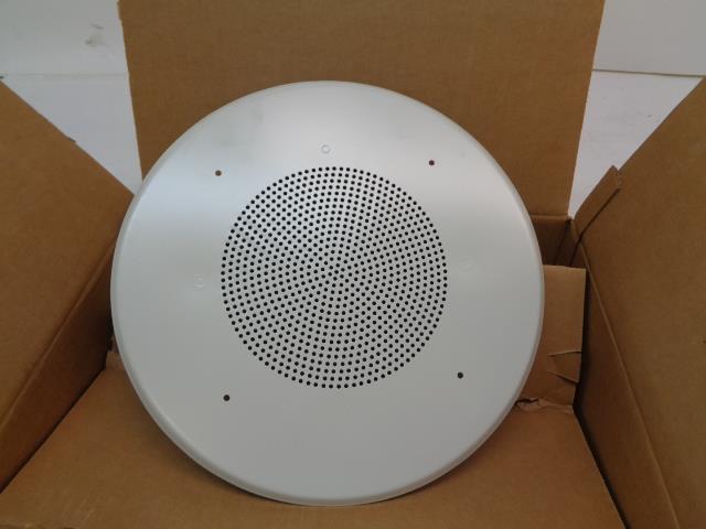 1 EST GE WHITE SPEAKER STROBE SECURITY ASY 8" 70V 965-1A-8RW R17