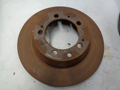 FULL SET USED GENUINE PORSCHE 928 92-95 DISC BRAKE ROTORS 928 351 045 01